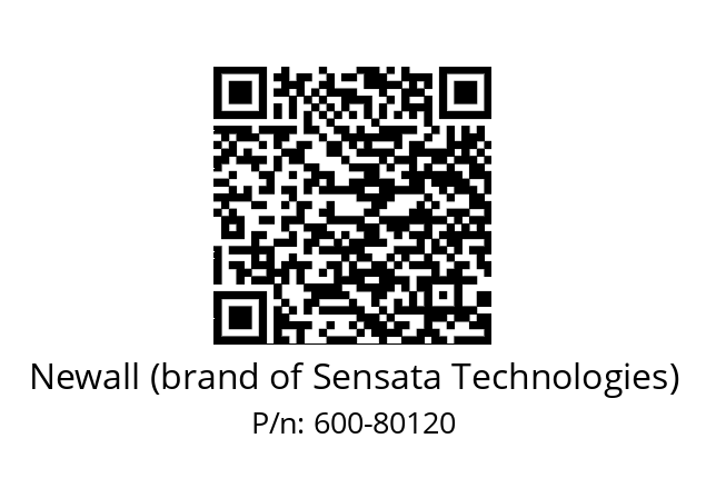   Newall (brand of Sensata Technologies) 600-80120