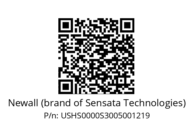   Newall (brand of Sensata Technologies) USHS0000S3005001219