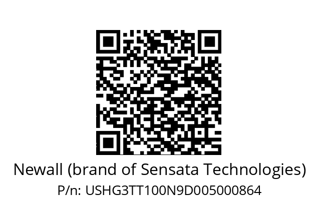   Newall (brand of Sensata Technologies) USHG3TT100N9D005000864