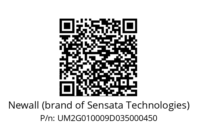   Newall (brand of Sensata Technologies) UM2G010009D035000450