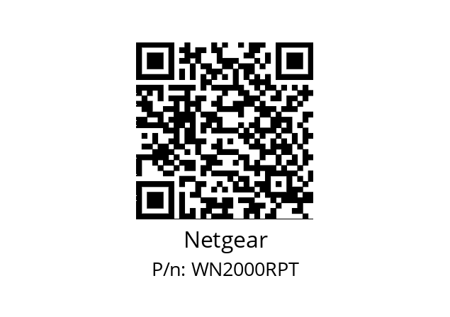   Netgear WN2000RPT