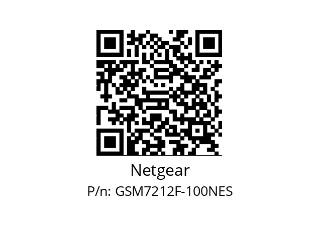   Netgear GSM7212F-100NES