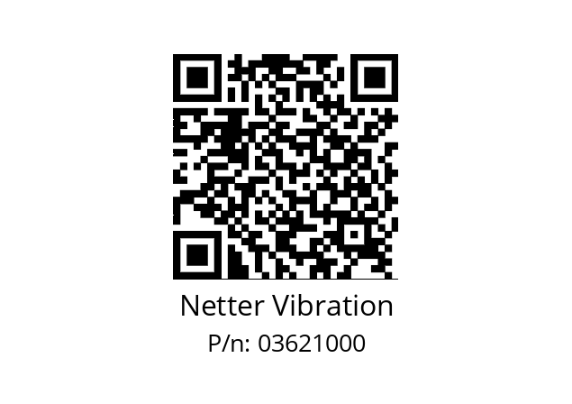   Netter Vibration 03621000