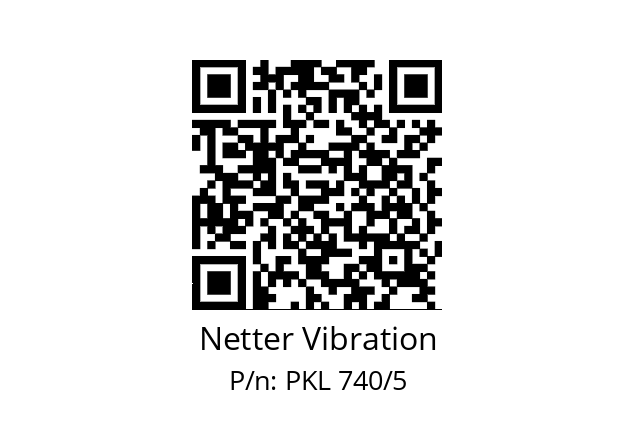   Netter Vibration PKL 740/5