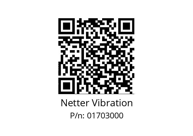   Netter Vibration 01703000