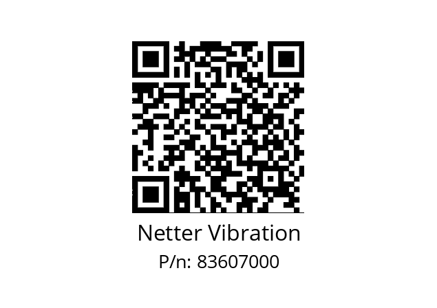   Netter Vibration 83607000