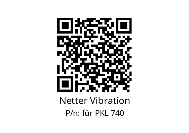   Netter Vibration für PKL 740