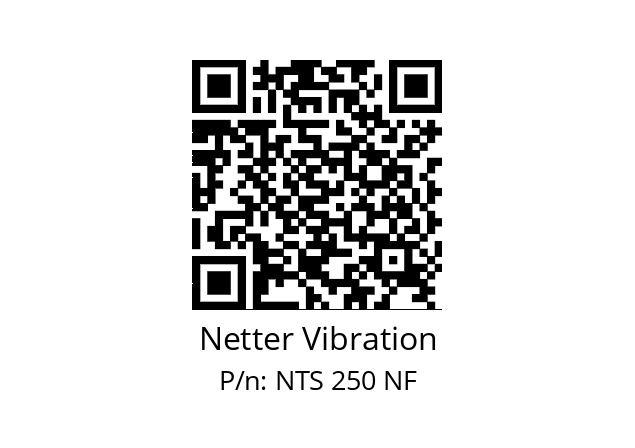   Netter Vibration NTS 250 NF