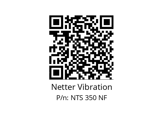   Netter Vibration NTS 350 NF