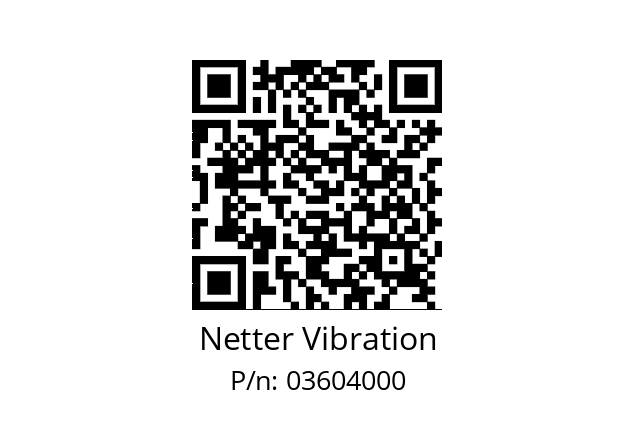   Netter Vibration 03604000