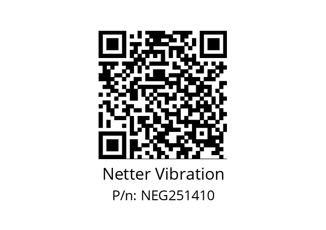   Netter Vibration NEG251410