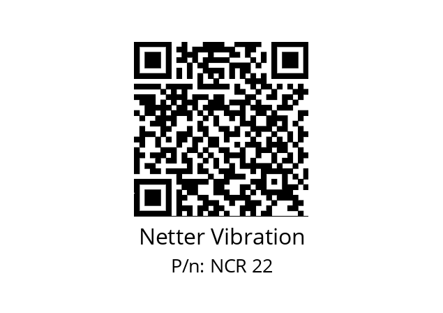   Netter Vibration NCR 22