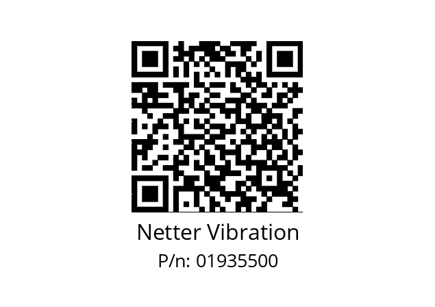   Netter Vibration 01935500