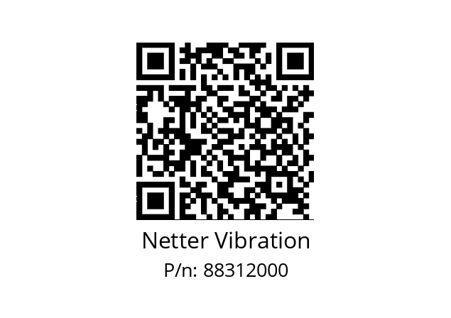   Netter Vibration 88312000