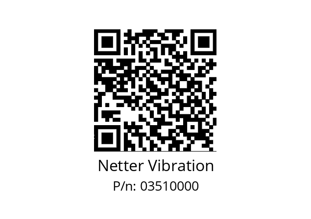   Netter Vibration 03510000