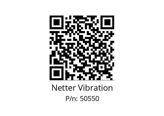   Netter Vibration 50550