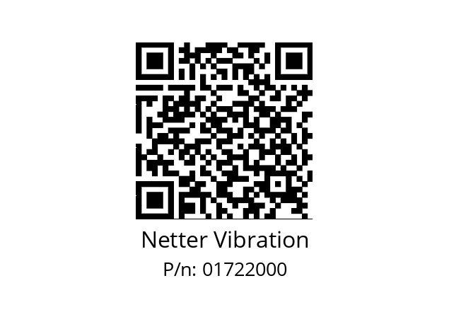   Netter Vibration 01722000