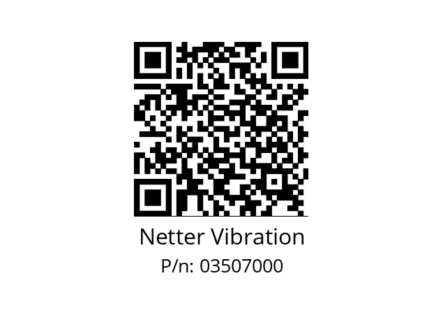   Netter Vibration 03507000