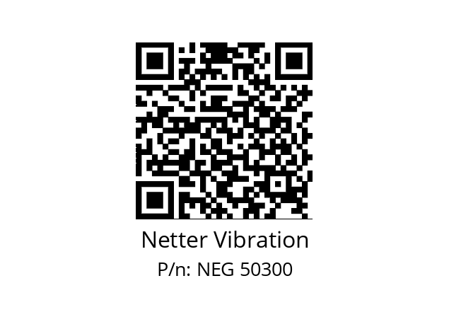   Netter Vibration NEG 50300