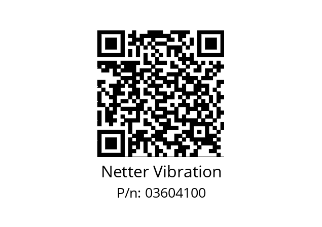   Netter Vibration 03604100