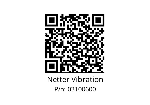   Netter Vibration 03100600