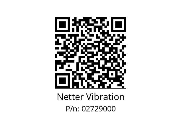   Netter Vibration 02729000