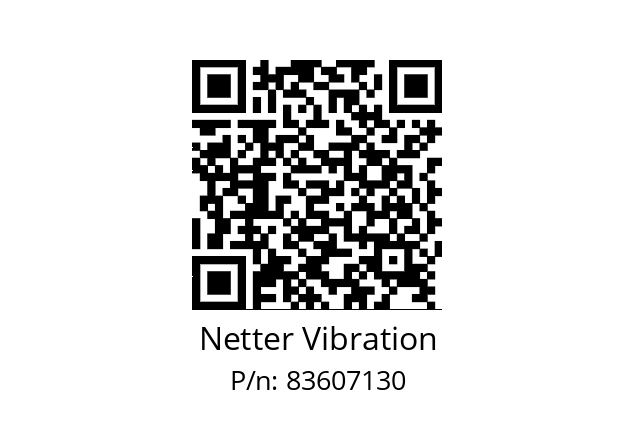   Netter Vibration 83607130