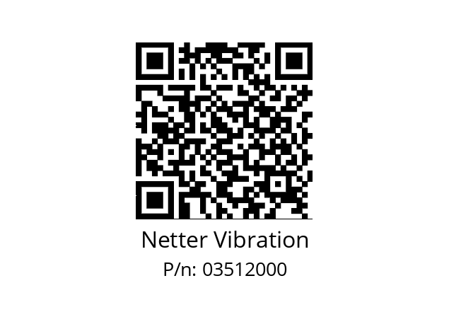   Netter Vibration 03512000