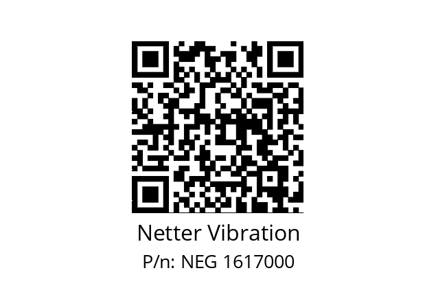   Netter Vibration NEG 1617000