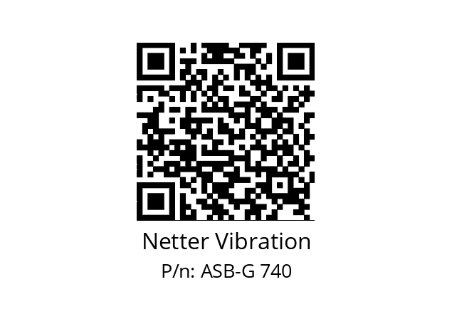   Netter Vibration ASB-G 740