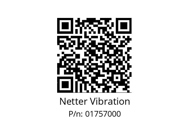   Netter Vibration 01757000