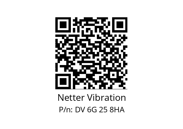   Netter Vibration DV 6G 25 8HA