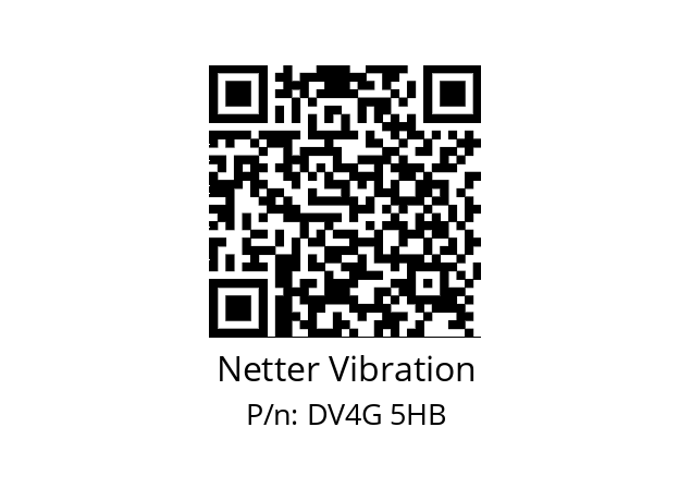   Netter Vibration DV4G 5HB