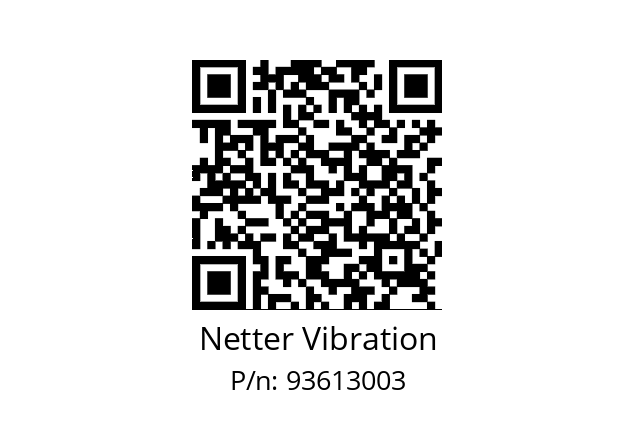   Netter Vibration 93613003