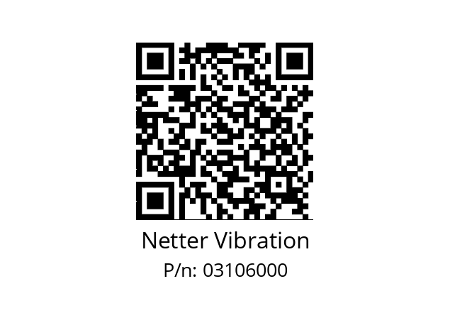   Netter Vibration 03106000