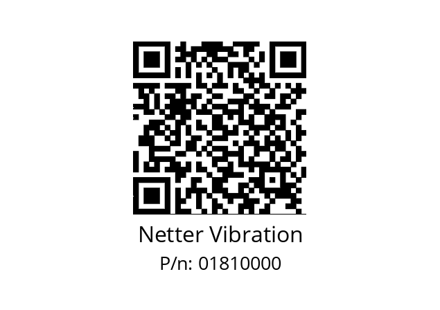   Netter Vibration 01810000