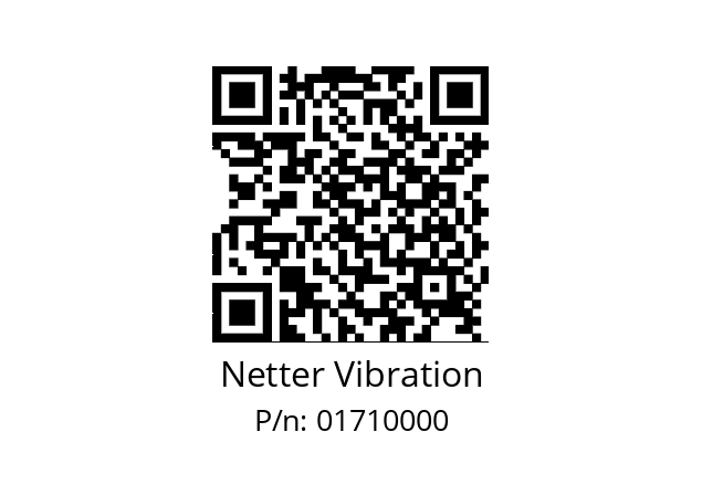   Netter Vibration 01710000