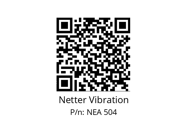   Netter Vibration NEA 504