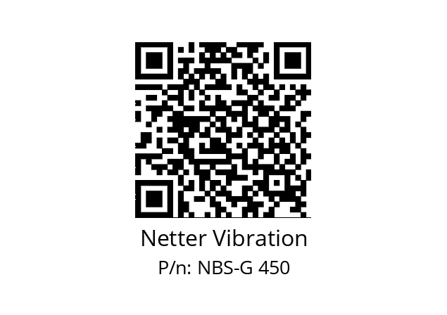   Netter Vibration NBS-G 450