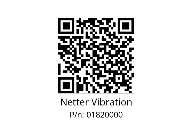   Netter Vibration 01820000