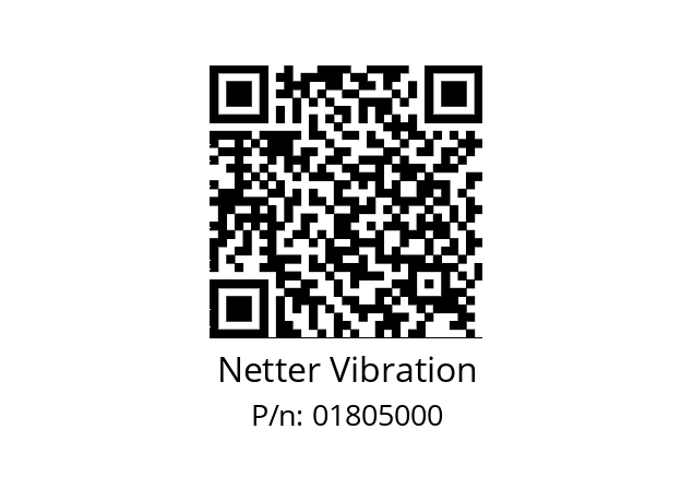   Netter Vibration 01805000