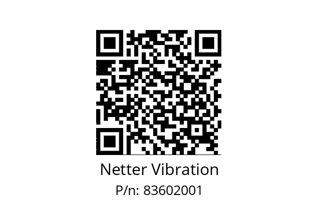   Netter Vibration 83602001