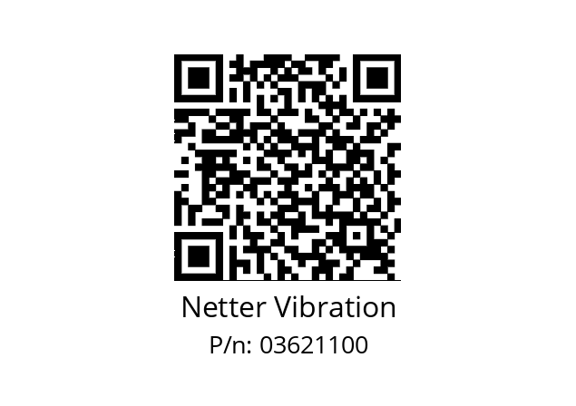   Netter Vibration 03621100