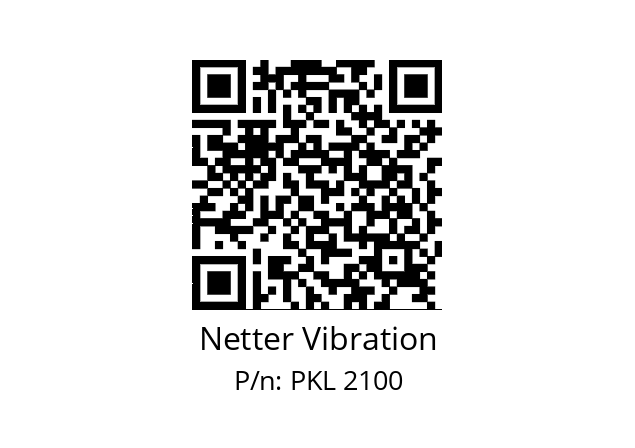   Netter Vibration PKL 2100