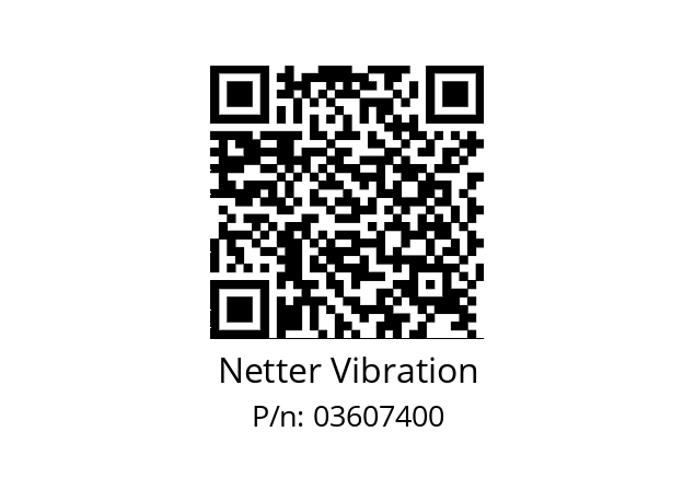   Netter Vibration 03607400