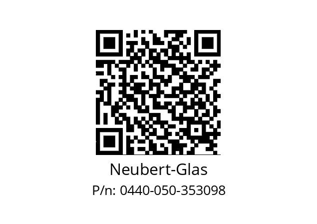   Neubert-Glas 0440-050-353098