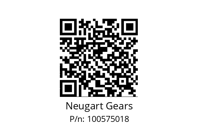   Neugart Gears 100575018