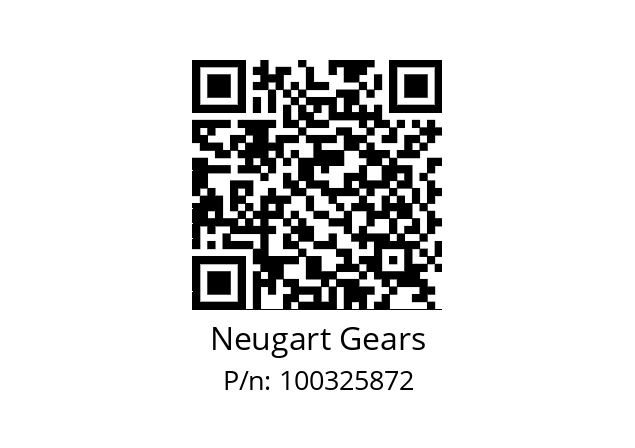   Neugart Gears 100325872