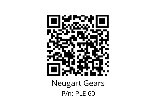   Neugart Gears PLE 60