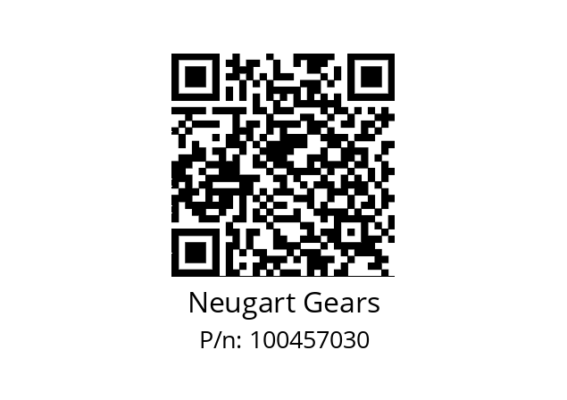   Neugart Gears 100457030